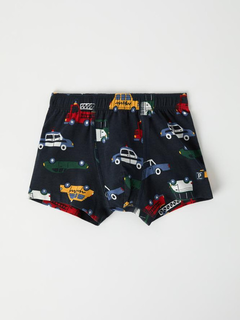 Tractor Underwear John Deere Boys' 3-Pack Boxer Briefs Soft