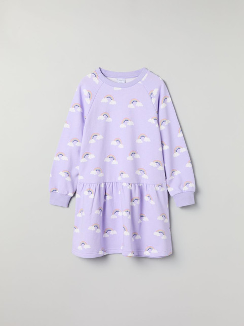 RAINBOW CLOUD EVERYDAY GOTS DRESS (1-6YRS)-31690