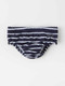 CLASSIC STRIPE ECO SWIM BRIEF (2-12MOS)-23689