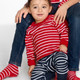 CLASSIC STRIPE GOTS LEGGINGS (6MOS-2YRS)-12433