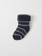 WOOL TERRY STRIPED SOCKS (0-12MOS)-2742