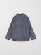 SEASONAL STRIPE ECO FLEECE SWEATER JACKET (6-10YRS)-29615