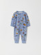 HAPPY CARS GOTS PAJAMAS ROMPER (0-12MOS)-30857