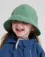 WATERPROOF WIDE BRIM RAIN HAT (6-9YRS)-30512