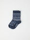 JACQUARD THIN MERINO WOOL SOCKS (4MOS-2YRS)-30621