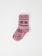 JACQUARD THIN MERINO WOOL SOCKS (2-6YRS)-30622