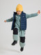WATERPROOF ECO SUSPENDER SHELL PANTS (6-8YRS)-31800