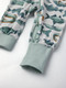 FISH FRIENDS GOTS PJ ROMPER (0-12MOS)-32202