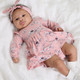 LADYBUG BLOSSOM GOTS SKIRTED BODYSUIT (1-12MOS)-31966
