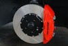 350mm 2-piece Floating Brake Rotors / Discs (Front) for Mercedes-Benz CLA 45 / A45 AMG installed