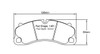 718 / 981 Cayman GT4 Front Brake Pad
