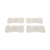 F90 M5 front titanium brake pad shims/shields (front)