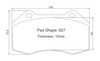 Paragon PBP827 Brake Pads