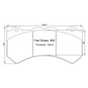 Paragon PBP690-16 Brake Pads Paragon PBP690-16 Brake Pads
