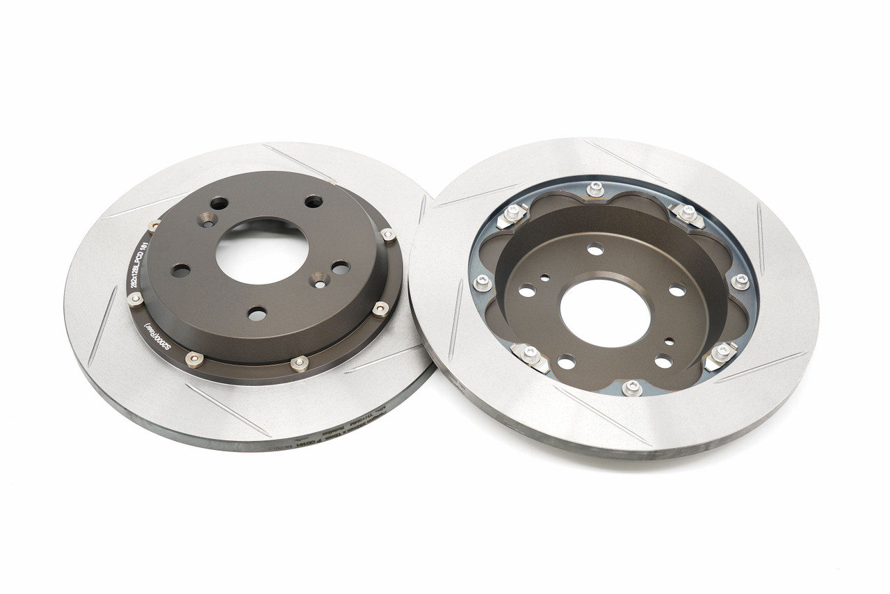 Honda S2000 2-pc Floating Brake Rotors (Rear) | Paragon