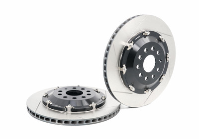 Paragon 350mm 2-pc Floating Brake Rotors / Discs (Rear) for Audi RS3 (8V), S3 (8V), TT RS (8S), Golf R Mk7 Paragon 350mm 2-pc Floating Brake Rotors / Discs (Rear) for Audi RS3 (8V), S3 (8V), TT RS (8S), Golf R Mk7