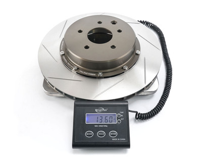 Lightweight 2-piece rear rotor for Nissan 370Z