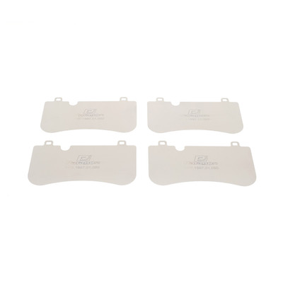 F90 M5 front titanium brake pad shims/shields (front)