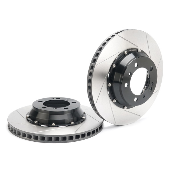 Porsche 997 Turbo and Turbo S 350mm 2-piece rear brake rotors/discs