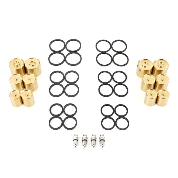 Complete rebuild kit for Paragon PA015 / PA035 6 piston brake calipers Complete rebuild kit for Paragon PA015 / PA035 6 piston brake calipers