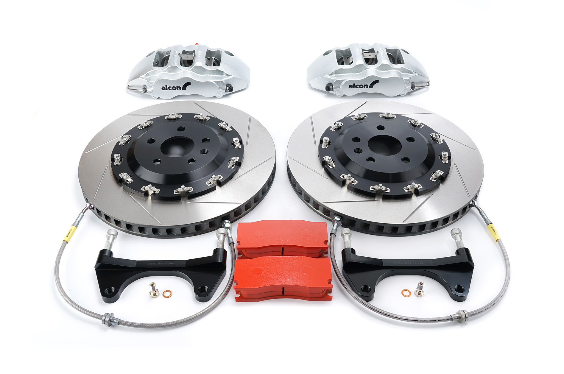 AXELWORKSGT-RType 2 Racing Spec アイドロン Civic Type R FD2 Alcon Mono6 Front Big Brake Kit | Paragon