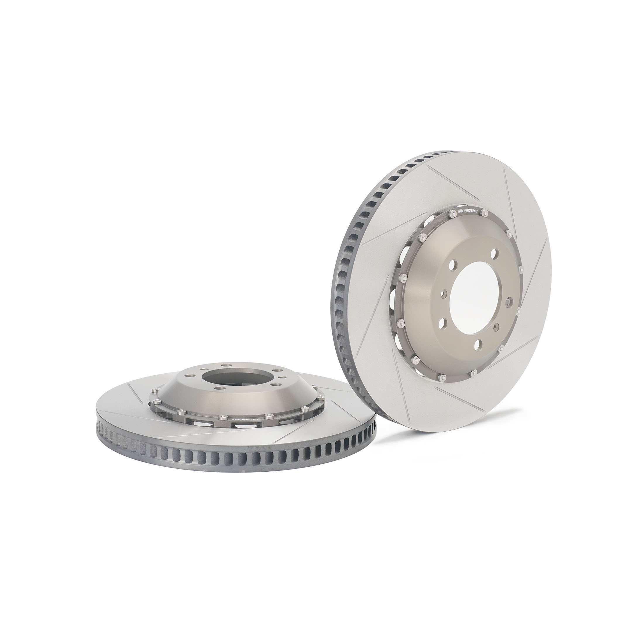 981 / 718 Cayman GT4 2-piece Floating Brake Rotors (Front