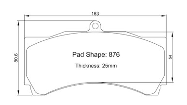 Brake Pads for AP CP9665 Caliper | Paragon Performance