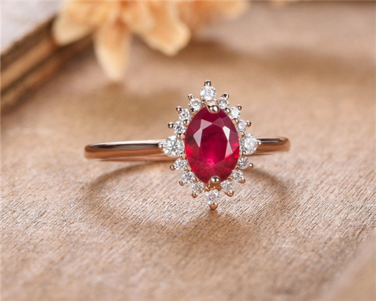 Buy Indian Ruby Ring I Statement Ring I Rings For Women I Red Ruby Stone I  925 Sterling Silver I Handmade Ring For Her (10) at Amazon.in