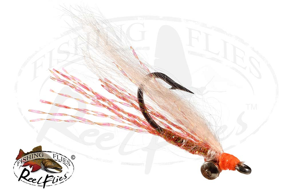 Bonefish Destroyer Shrimp fly for saltwater flats fishing from