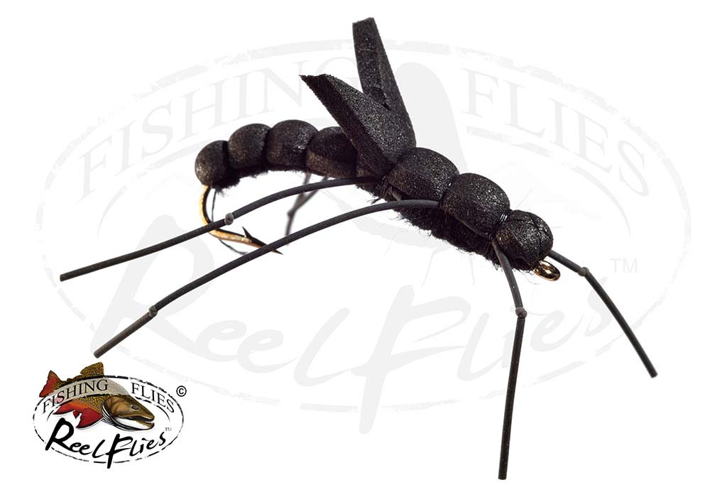 Black Foam Dragon Fly | ReelFlies™