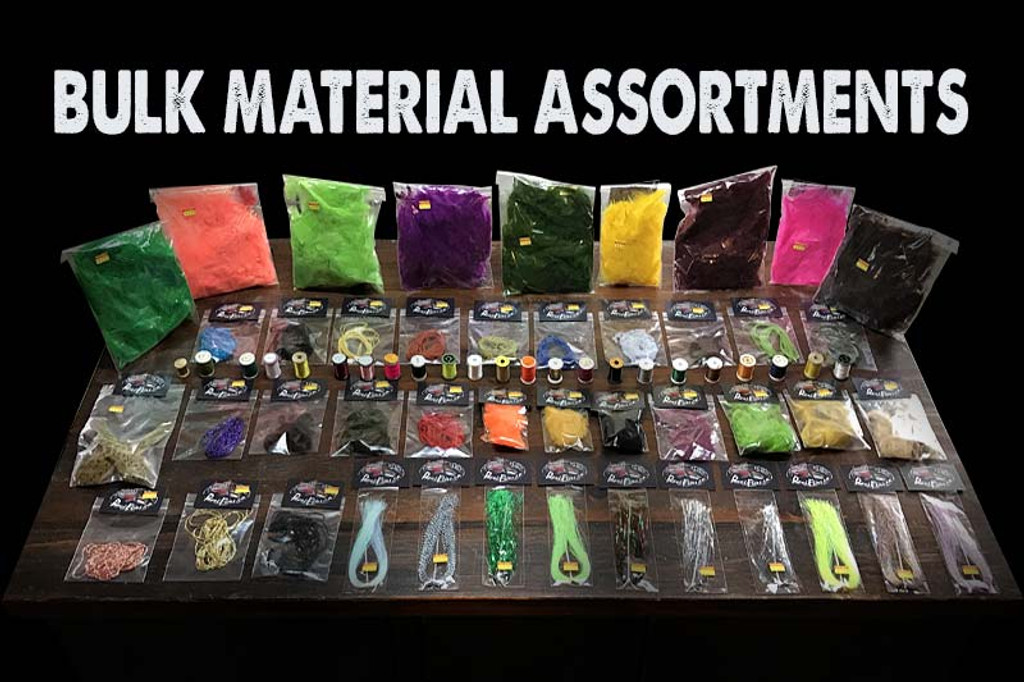 ReelFlies Ã‚™ Bulk Fly Tying Material Assortments and Selections