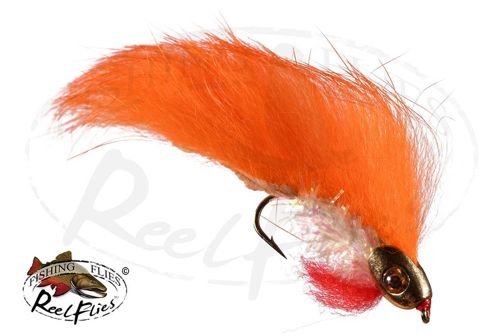 ReelFlies - Boney Baitfish Fire Orange - RF-12003
