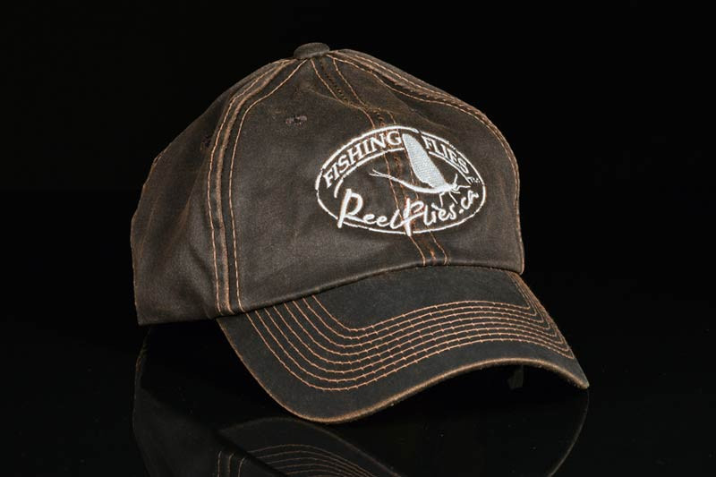 ReelFlies Fly Fishing Ball Cap in Weathered Brown Colour