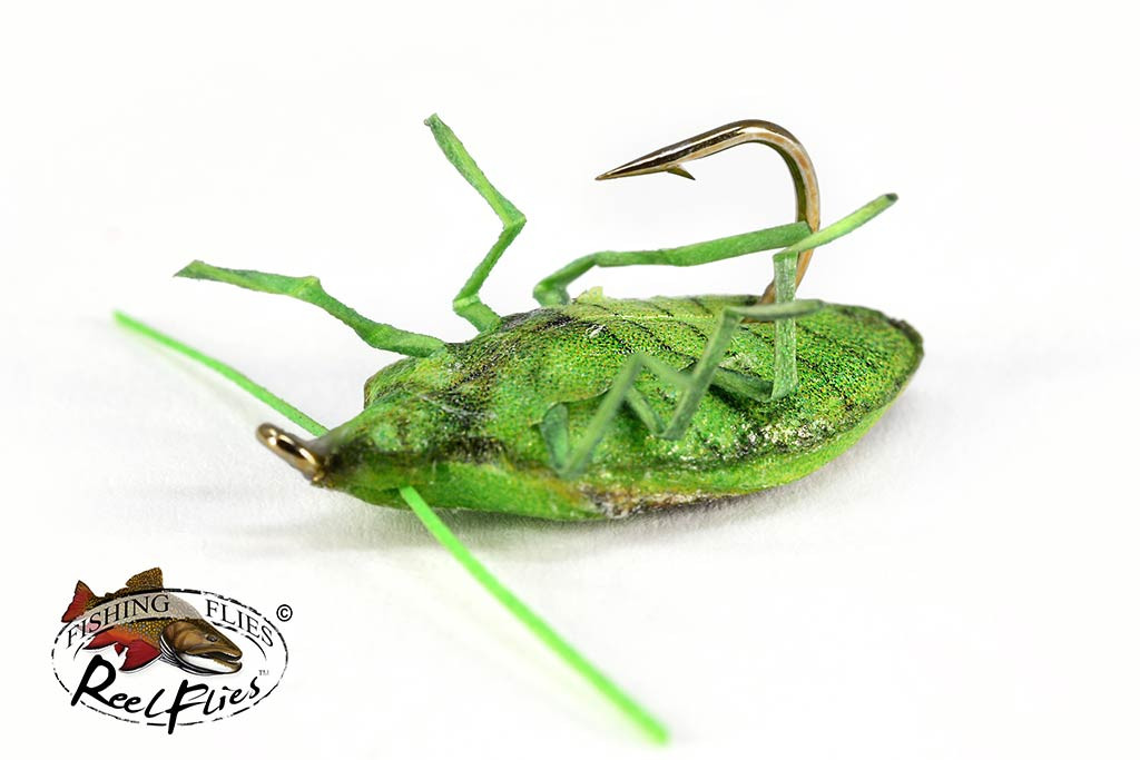 Realistic Stink Bug Green | ReelFlies