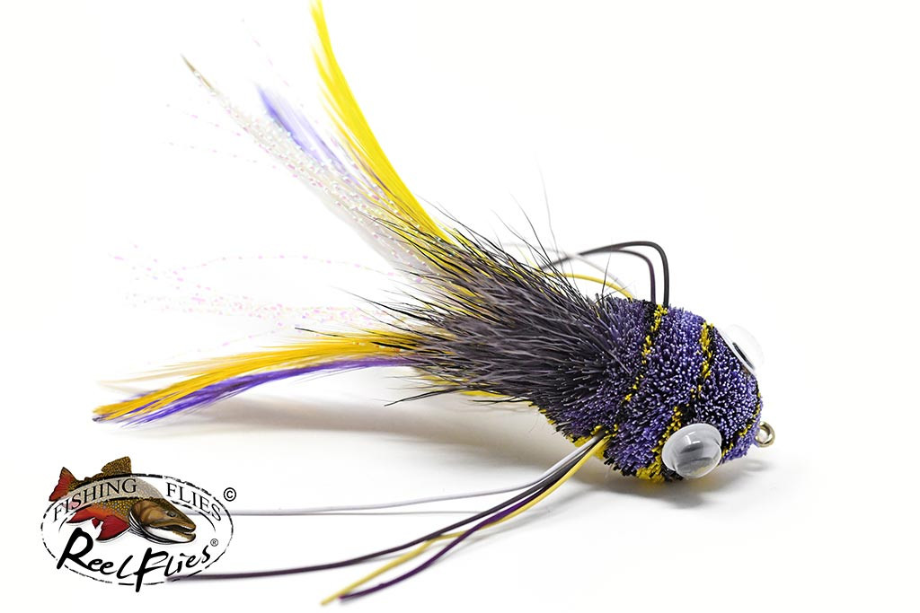 Bass Bug Fly Purple