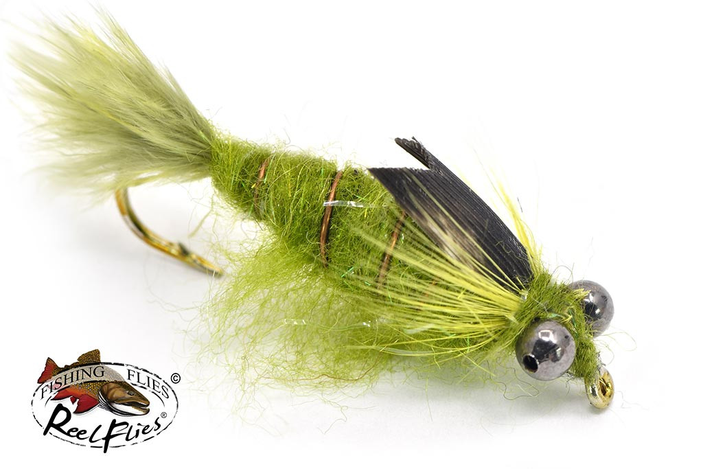 Orvis CJ Nymph Fishing Fly Lure | Green | Size 12