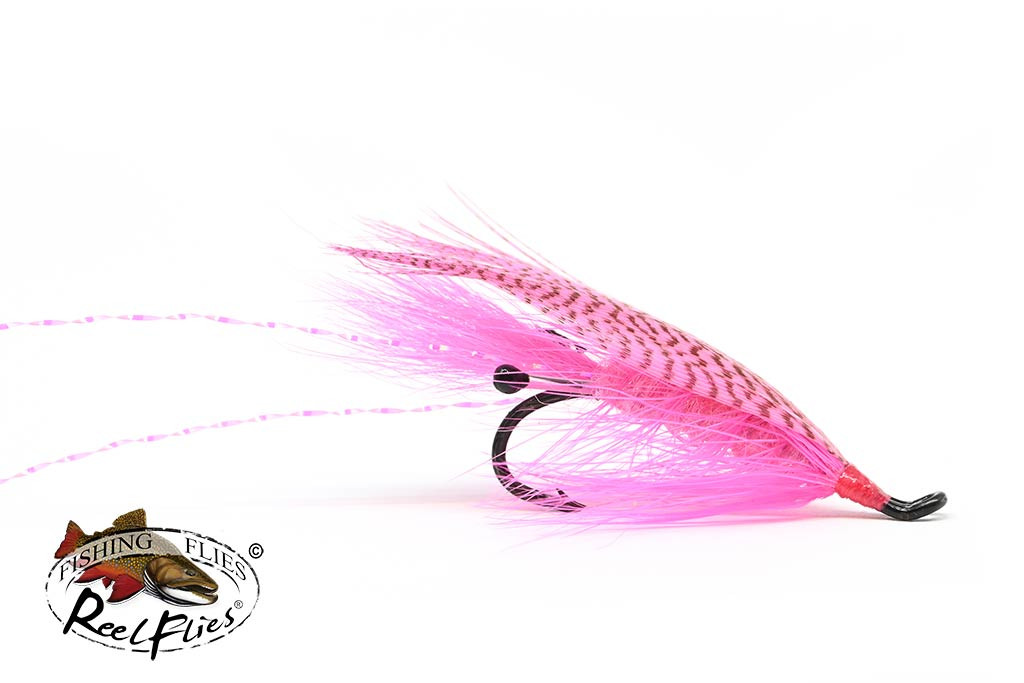 Mallard Flank Spawning Shrimp Bright Pink Atlantic Salmon Fly