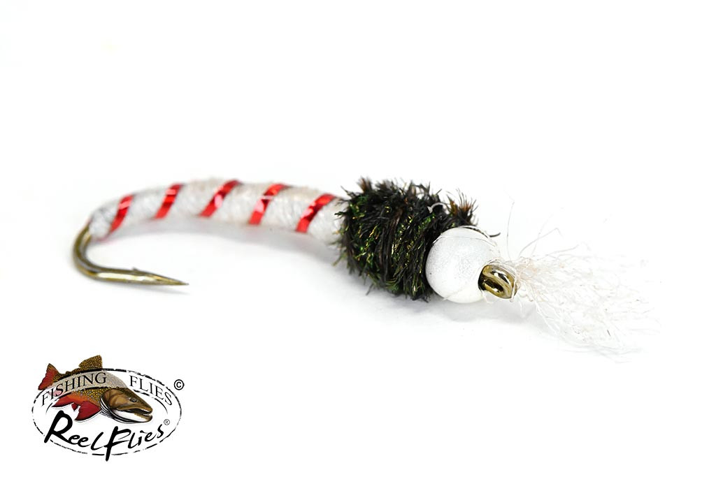 Titanium BH Ice Cream Cone Chironomid bead head long shank trout fly for stillwater fishing in Canada