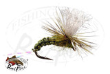 Olive Woven Emerger Parachute