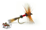 Super Silk Patridge & Olive Barbless S12, Dry Flies