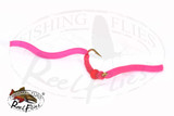Pink Slinky Worm Fly