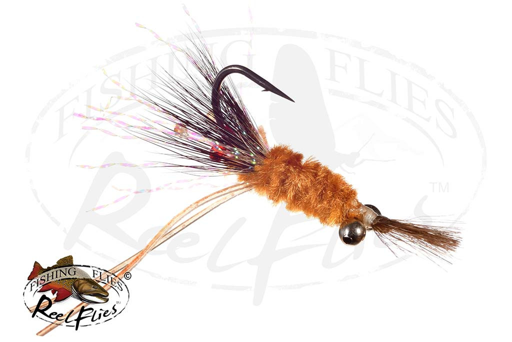 Candy Shrimp Orange ReelFlies