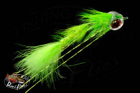 Articulated Shlappen Bugger Fly in Chartreuse