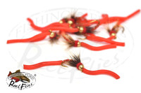 Psycho Squirmy Worm Red