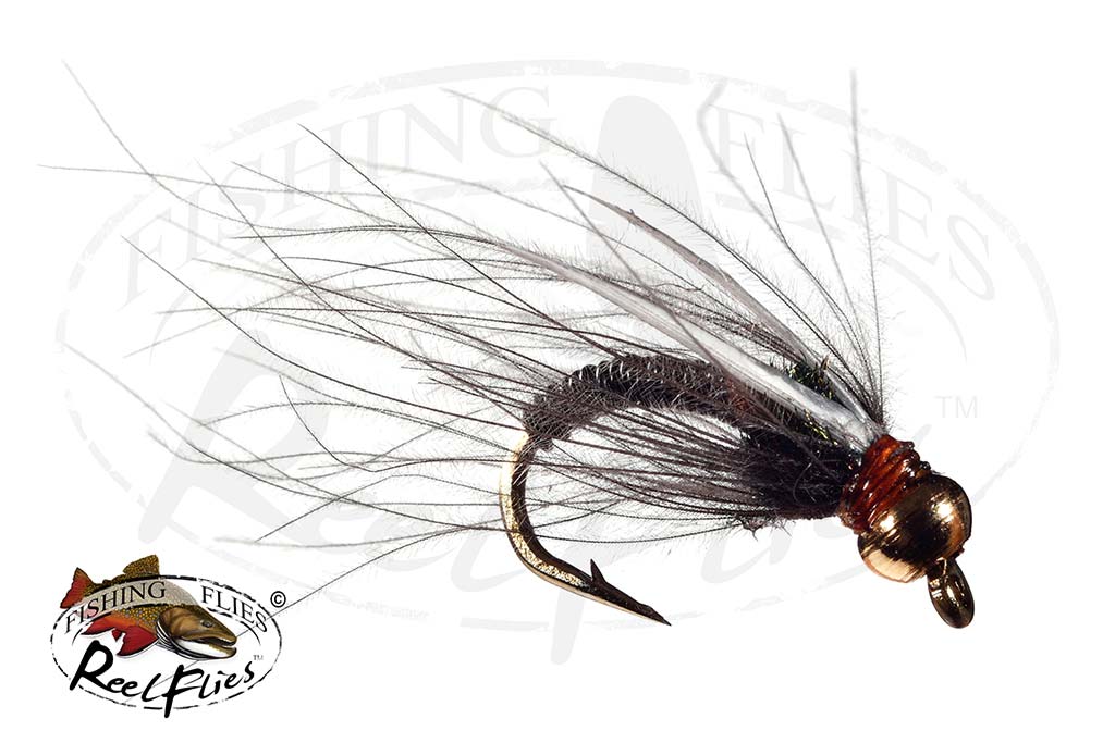 black prince fishing reel ReelFlies™ Copper Prince Nymph Black