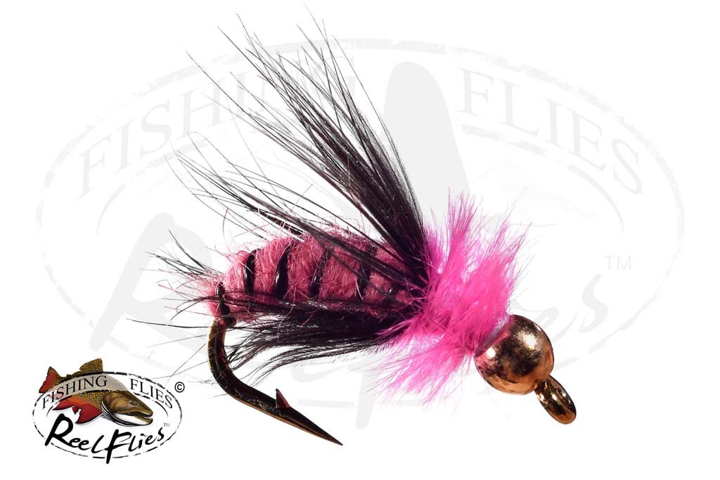 Steelhead Destroyer Nymph Pink | ReelFlies™