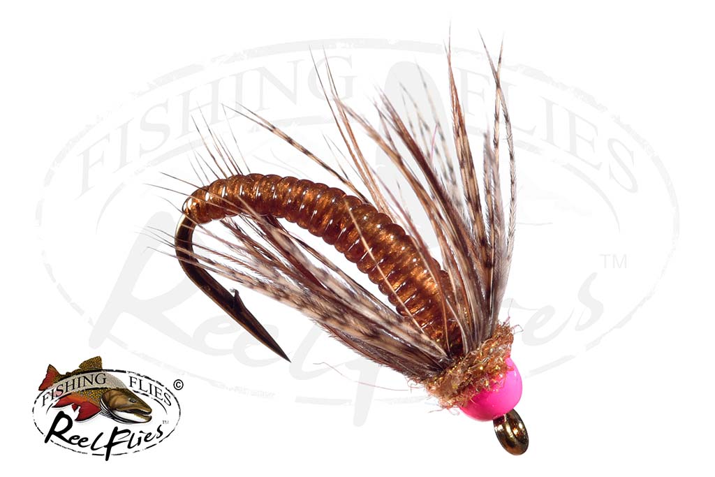 Pink Steelhead Candy Fly Fishing Nymph | ReeFlies™