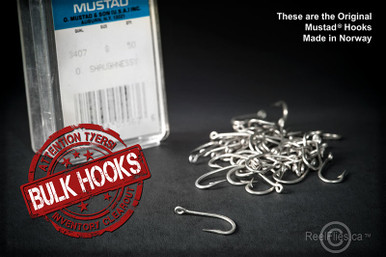 Mustad 9174-BR O'Shaugnessy Hooks [100/pack]