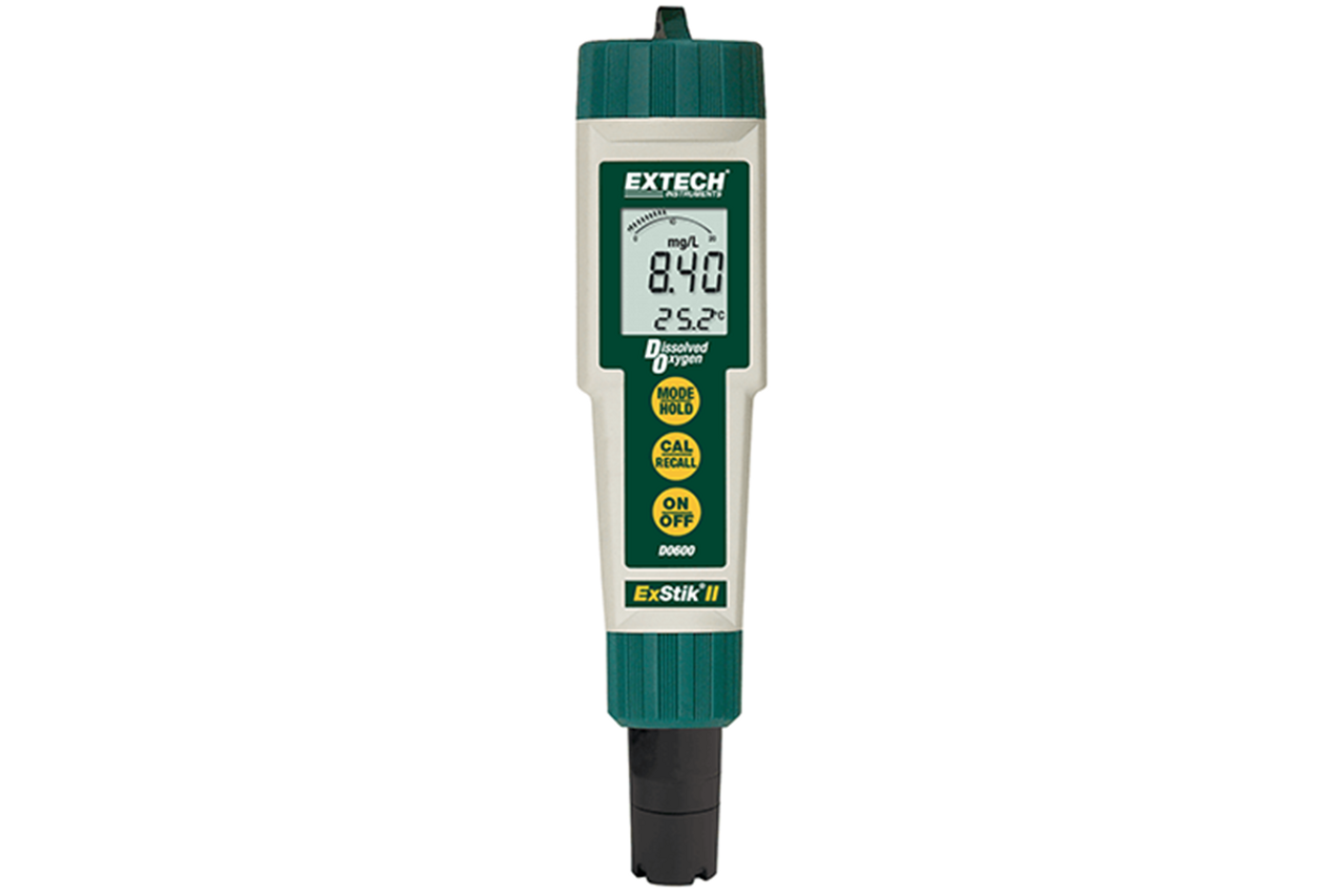 Extech Waterproof ExStik II Dissolved Oxygen Meter