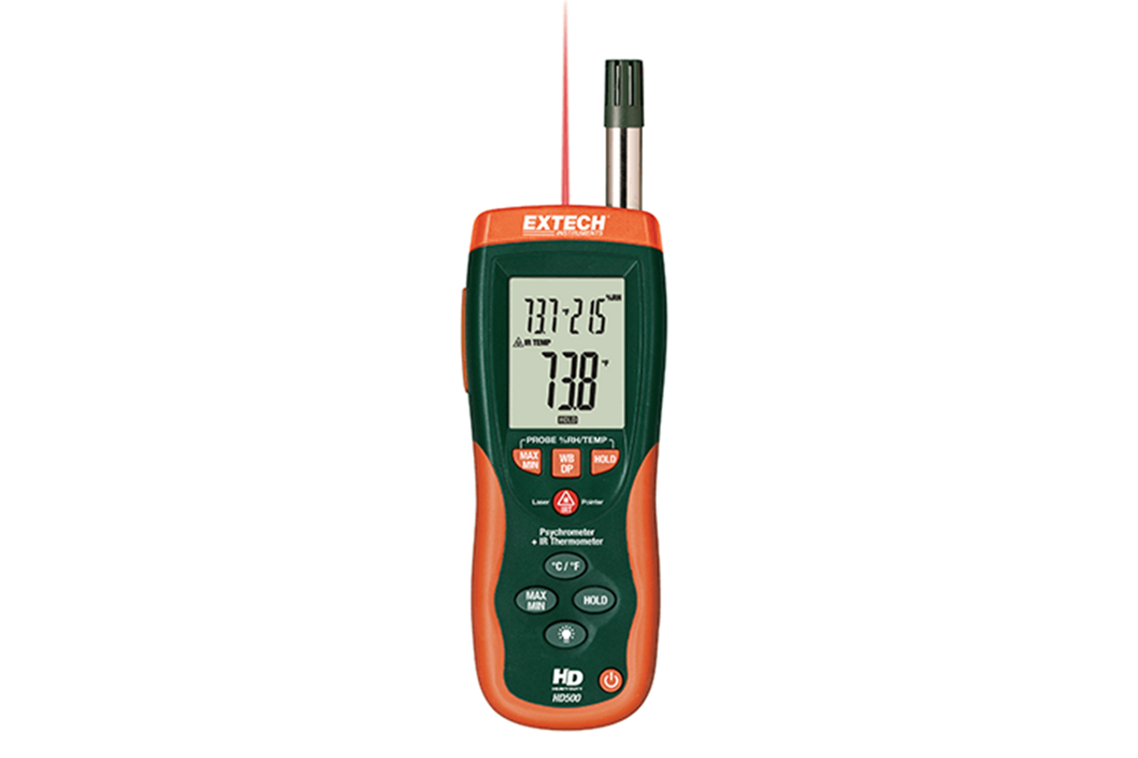 Digital Humidity and Temperature Meter Psychrometer Thermo